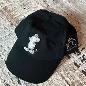 Black Disney 100 Mickey Hat